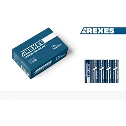 Батарейки міні-пальчикові Arexes цинк карбон 60 шт в упаковці R03/AAA 1.5v