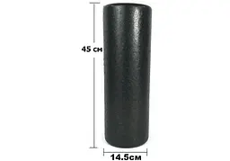Масажний ролик EasyFit PolyFoam Roller EPP 45 см (EF-2036) - мініатюра 3