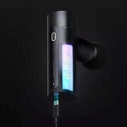 Перкусійний масажер WOLONOW Massage Gun Lite Black (FGMN-R-35) [112650] - мініатюра 4