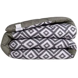  Ковдра MirSon Сolor Fun Line Silver Geo Zebra Thinsulate двоспальна 172 х 205 см (2200014313211)