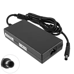 Блок живлення для ноутбука HP 19V, 9.5A, 180W, 7.4x5.0-PIN, чорний (без кабеля 3pin !) - мініатюра 2