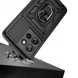 Панель BeCover Military для Motorola Edge 50 Neo Black (713051) - мініатюра 3