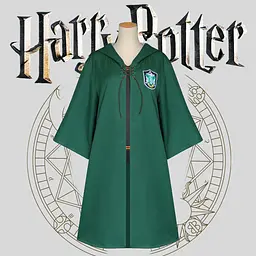 Мантія для квідича Слизерин з емблемою Гаррі Поттер Harry Potter Slytherin HP HP 6.110.733
