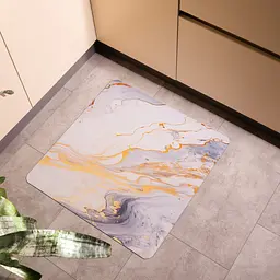 Килимок універсальний Calacatta 58*58 см діатомітовий Yiwu HP-42-165 - мініатюра 2