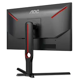 Монітор TFT 24.5" AOC 25G3ZM/BK, VA, 240Гц, 0,5 мс, 2х HDMI, DP, USB-hub, HAS, Pivot, чорний - мініатюра 6