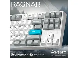 Клавіатура GamePro Asgard Ragnar White (MK285WH) - мініатюра 5