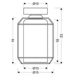 Точковий світильник Candellux 31-08404 Jonera - мініатюра 4