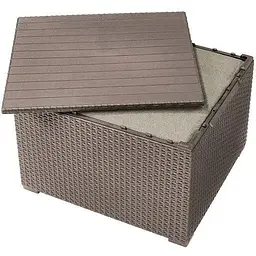 Комплект садових меблів Keter Emma balcony set стіл-скриня бежевий - мініатюра 4