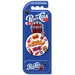 Ароматизатор в авто Aroma Car PEPSI Polymer Modern Nostalgia Fastfood (5904224115906) - мініатюра 2