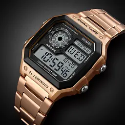 Наручний годинник 1335RG Rose Gold Skmei acs0030804 - мініатюра 4