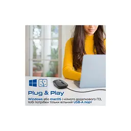 Мишка Promate CM-2400 USB Black (cm-2400.black) - мініатюра 6