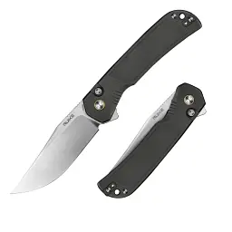 Ніж складаний туристичний Ruike P192-AK, (9.1 см) 14C28N / алюмінієвий сплав 6063, сірий