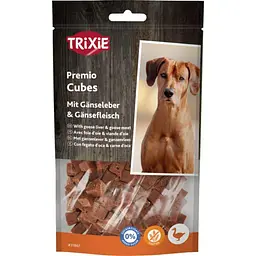 Ласощі Trixie Premio Guse Liver Cubes для собак кубики з гусячою печінкою 100 г (арт.31867)