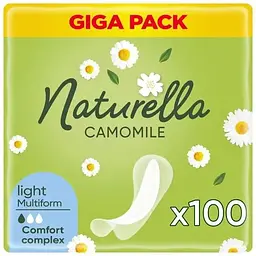 Щоденні прокладки Naturella Сamomile Light Multiform 100 шт. (8001090603760)