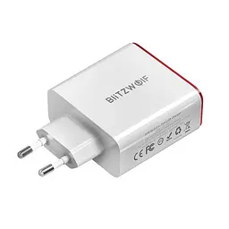 Зарядний пристрій блок Blitzwolf BW-PL2 3-port USB Charger
