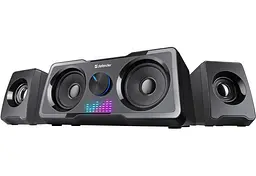 Акустична система Defender Soundwall (2.1) 16W (живлення від USB) Чорна - мініатюра 2