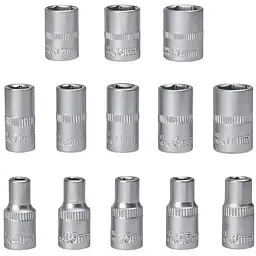 Hабір інструменту Alloid Base 1/2" і 1/4" 6-гранний 94 предмета (NG-1094BS) - мініатюра 13