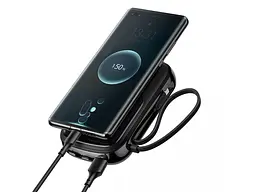 Портативна батарея Baseus Power Bank Qpow USB+TypeC PD3.0 QC3.0 Lightning 20000mAh Black - мініатюра 3