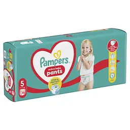 Підгузки Pampers трусики Pants Junior Розмір 5 (11-17 кг), 48 шт (8006540069325)