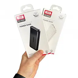 Портативний акумулятор - повербанк XO PB301 10000 mAh чорний - мініатюра 7
