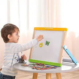 Дошка магнітно-маркерна Viga Toys на підставці (44545) - мініатюра 6