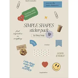 Стікерпак (Story) Script "Simple Shapes"