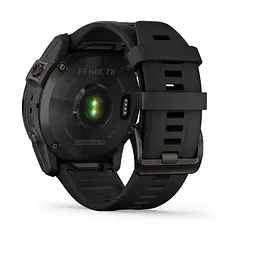 Смарт-годинник Garmin Fenix 7X Sapphire Solar Edition Carbon Gray DLC Titanium with Black Band (010-02541-10/11) [67448] - мініатюра 3