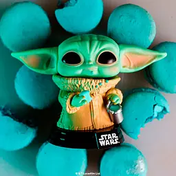 Ігрова фігурка Funko Pop, Малюк Грогу з печивом, 9,6 см (54531) - мініатюра 4
