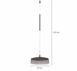 Граблі для листя Fiskars White полегшені великі (L) 135563 (1019606) - мініатюра 2