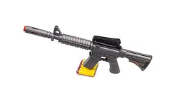 Іграшковий автомат з м'якими кулями Golden Gun M16 PF Сірий (IM-176-M-992) - мініатюра 2
