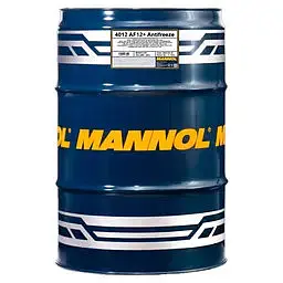 Антифриз MANNOL MN Antifreeze AF 12+ Longlife концентрат -80°C червоний 208л - мініатюра 2
