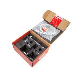 Змішувач для ванни з коротким зливом Koer KB-40028-01 KR5305 Хром - мініатюра 7