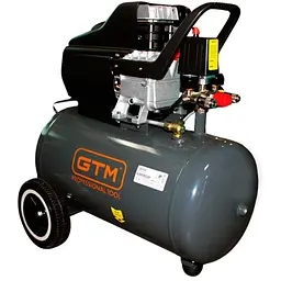 Поршневий повітряний компресор 50 л GTM KABM2050 масляний