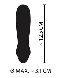Вібратор Cuties Mini Vibrator 12.5 см фіолетовий - мініатюра 5