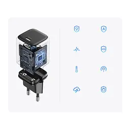 Зарядний пристрій Ugreen 20W USB C PD Nexode mini Charger CD318 (90664) - мініатюра 3