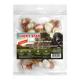 Ласощі для собак Lucky Star Вита кістка-вузлик з курки 200 г (RPM001S) - мініатюра 3