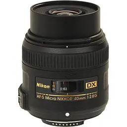 Об'єктив Nikon AF-S Nikkor Micro 40mm f/2.8 G DX [JAA638DA] [99565] - мініатюра 3