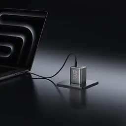 Мережевий зарядний пристрій EcoFlow RAPID Pro Charger 100W (EFA-100W-GAN-CHARGER-EU) [143062] - мініатюра 3