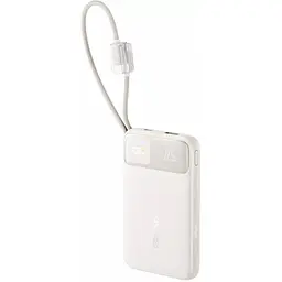 Зовнішній акумулятор Baseus EnerFill FC11 10000mAh 22.5W Beige (E0027R05) [163471] - мініатюра 2