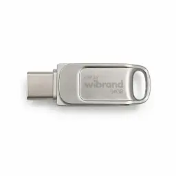 Флеш накопичувач USB 64Gb Wibrand Bee, Black, Type-C / USB 3.2 Gen 1 (WI3.2TC/BE64TC039S) - мініатюра 2