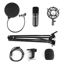 Мікрофон Sandberg Ігровий стрім мікрофон Sandberg Streamer Kit USB, кабель 2,5м. (126-07) - мініатюра 2