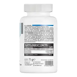 L-тирозин OstroVit L-Tyrosine 500 mg, 120 капсул для підтримки щитовидної залози - мініатюра 2