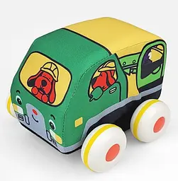 Іграшка Ks Kids Машинки Pull-back (бетономішалка та евакуатор) (6892329) - мініатюра 3