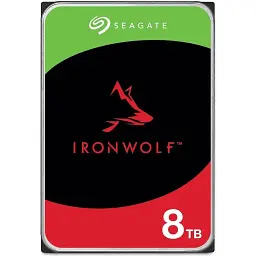 Накопичувач HDD Seagate SATA 8.0TB IronWolf NAS 5400rpm 256MB (ST8000VN002)