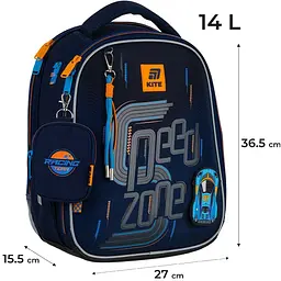 Рюкзак Kite Education каркасний 555 Speed Zone (K25-555S-3) - мініатюра 3