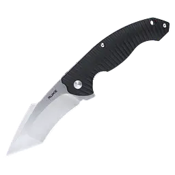 Ніж складаний туристичний Ruike P851-B, (8.9 см) 14C28N / G10 чорний