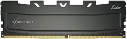 Оперативна пам'ять Exceleram 16GB (2x8GB) DDR4 3200MHz Kudos Black (EKBLACK4163216AD)