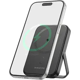 Зовнішній акумулятор Borofone BJ51 Kody Magsafe 5000mAh 20W Black [115764] - мініатюра 4