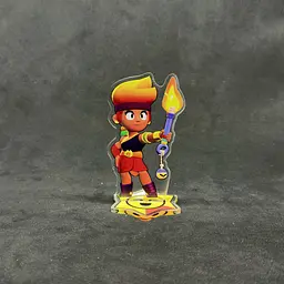 Акрилова колекційна фігурка Brawl Stars Амбер 10 см