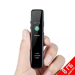 Диктофон цифровий з активацією голосом Savetek GS-R63, 8 Гб пам'яті (100565) - мініатюра 2